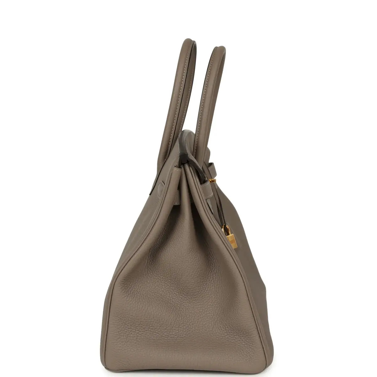 HERMÈS Pre-owned Hermes Birkin 35 Gris Asphalte Togo Gold Hardware | Thumbnail 3 HERMÈS Pre-owned Hermes Birkin 35 Gris Asphalte Togo Gold Hardware | Thumbnail 3