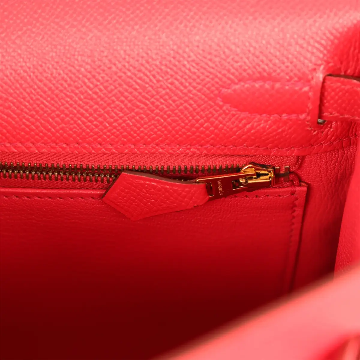 HERMÈS Pre-owned Hermes Kelly Retourne 25 Bougainvillea Epsom Gold Hardware | Thumbnail 9 HERMÈS Pre-owned Hermes Kelly Retourne 25 Bougainvillea Epsom Gold Hardware | Thumbnail 9