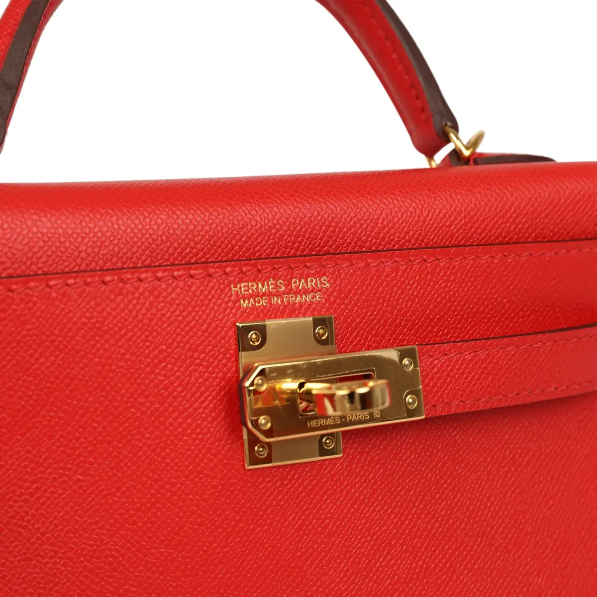 HERMÈS Pre-owned Hermes Kelly Sellier 20 Rouge de Coeur Madame Gold Hardware | Thumbnail 7 HERMÈS Pre-owned Hermes Kelly Sellier 20 Rouge de Coeur Madame Gold Hardware | Thumbnail 7