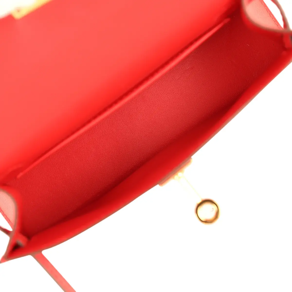 HERMÈS Pre-owned Hermes Kelly Sellier 20 Rouge de Coeur Madame Gold Hardware | Thumbnail 8 HERMÈS Pre-owned Hermes Kelly Sellier 20 Rouge de Coeur Madame Gold Hardware | Thumbnail 8