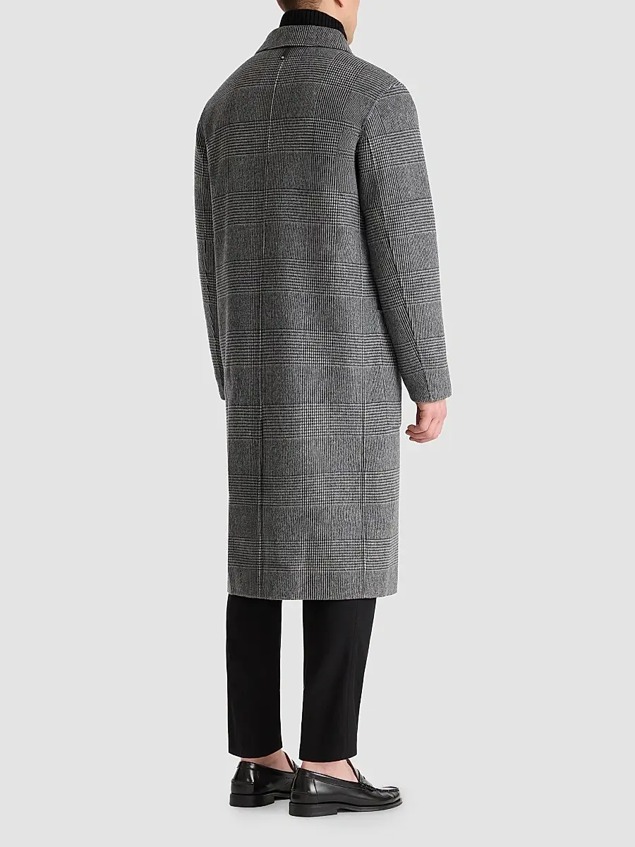 Mackage Men's Beckett Plaid Wool Overcoat | Thumbnail 7 Mackage Men's Beckett Plaid Wool Overcoat | Thumbnail 7