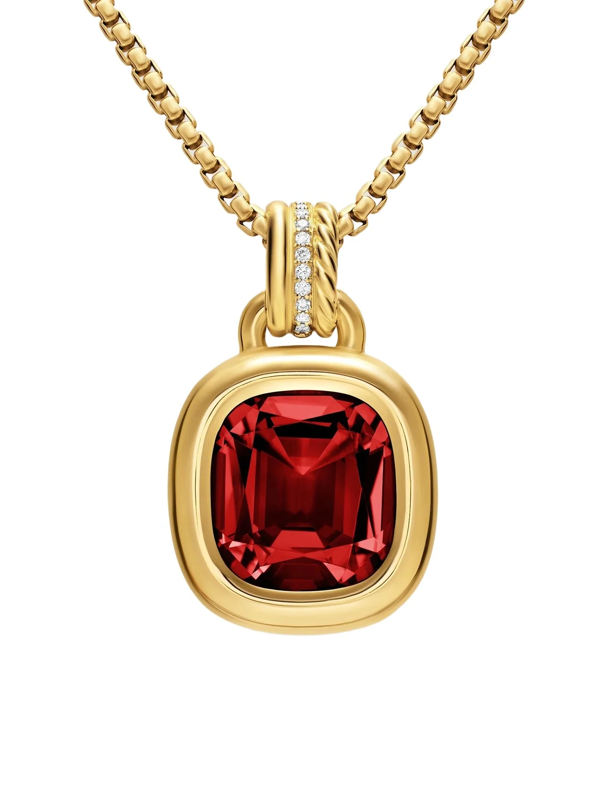David Yurman Women's DY Mercer Color Enhancer in 18K Yellow Gold