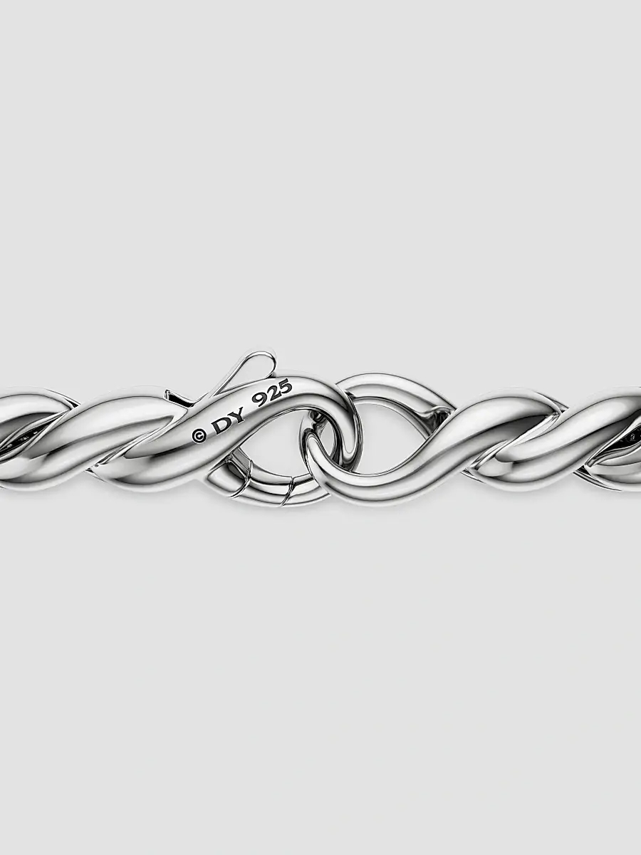 David Yurman Women's Sculpted Cable Chain Necklace in Sterling Silver, 5.7MM | Thumbnail 4 David Yurman Women's Sculpted Cable Chain Necklace in Sterling Silver, 5.7MM | Thumbnail 4