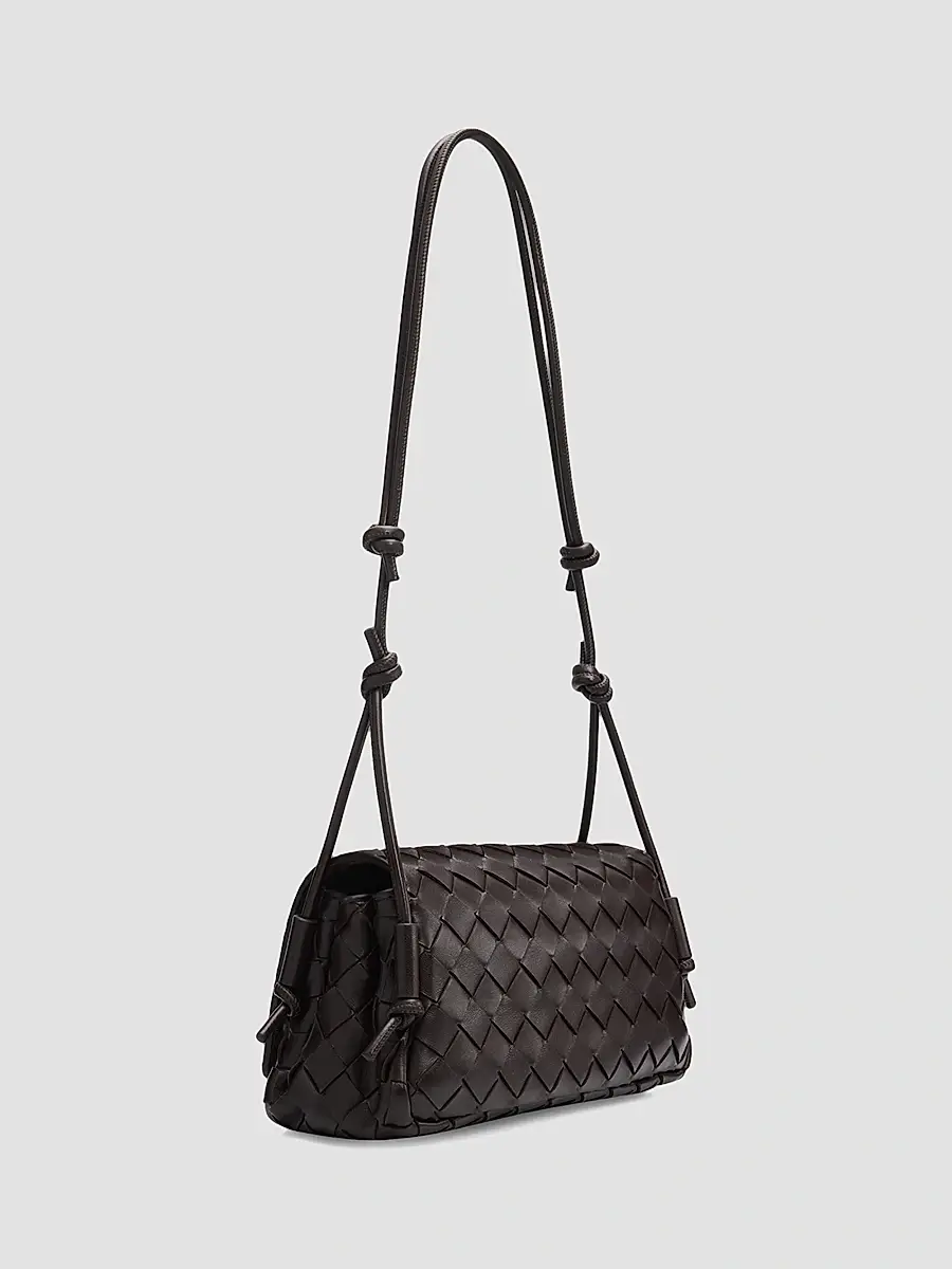 Bottega Veneta Women's Intrecciato Leather Pouch | Thumbnail 3 Bottega Veneta Women's Intrecciato Leather Pouch | Thumbnail 3