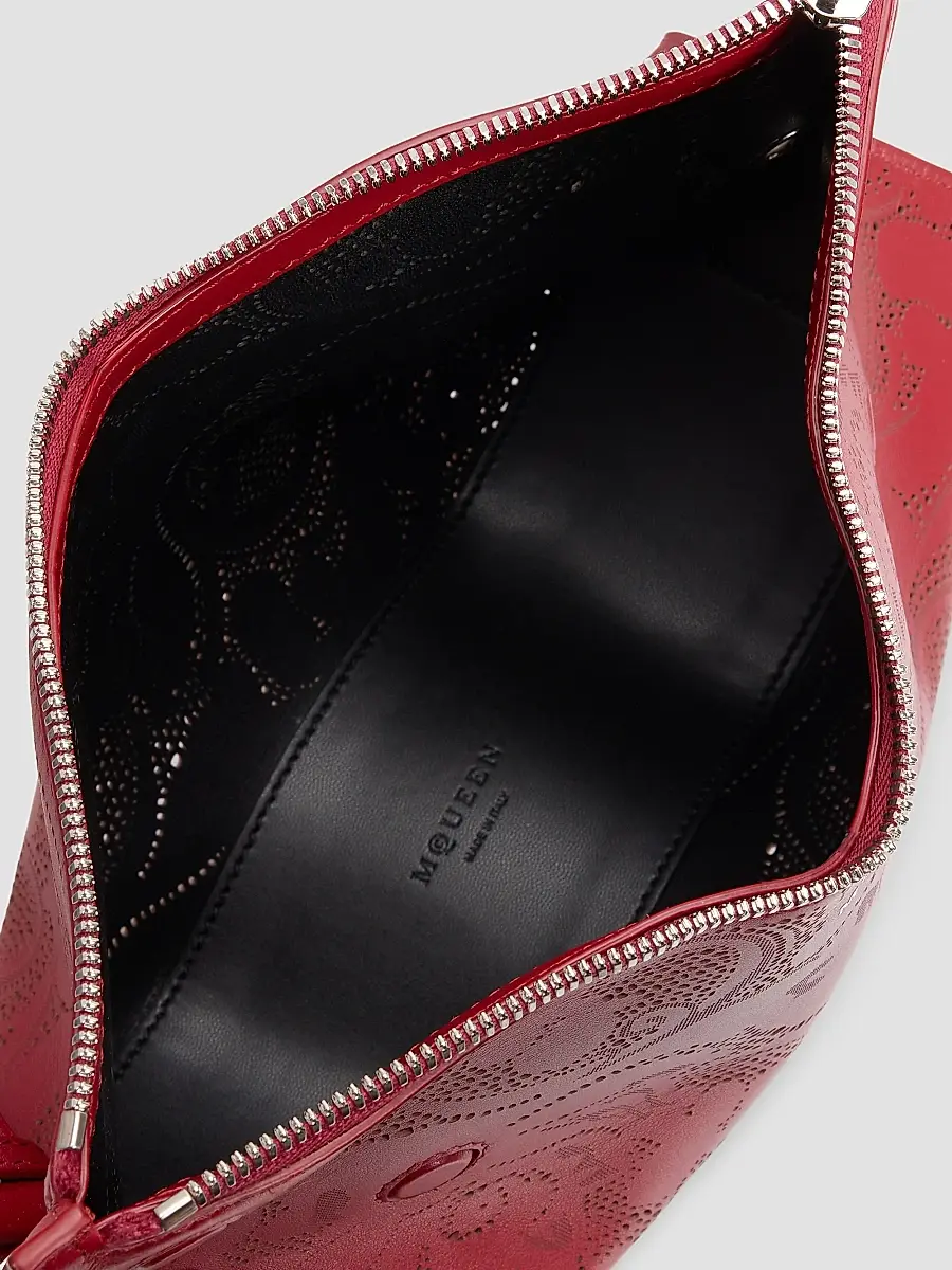 Alexander McQueen Women's Manta Laser-Cut Leather Clutch | Thumbnail 3 Alexander McQueen Women's Manta Laser-Cut Leather Clutch | Thumbnail 3