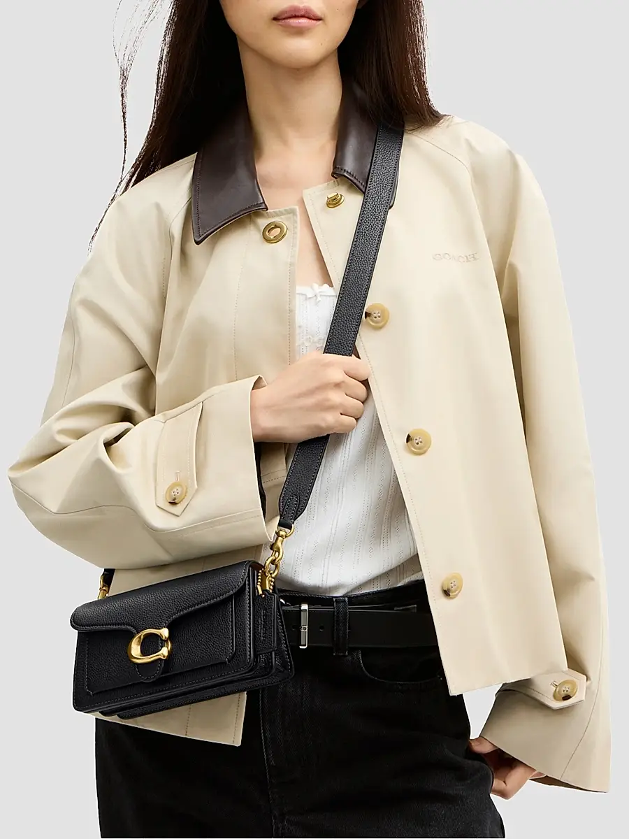 Coach Women's Pebbled Leather Tabby Shoulder Bag 20 | Thumbnail 2