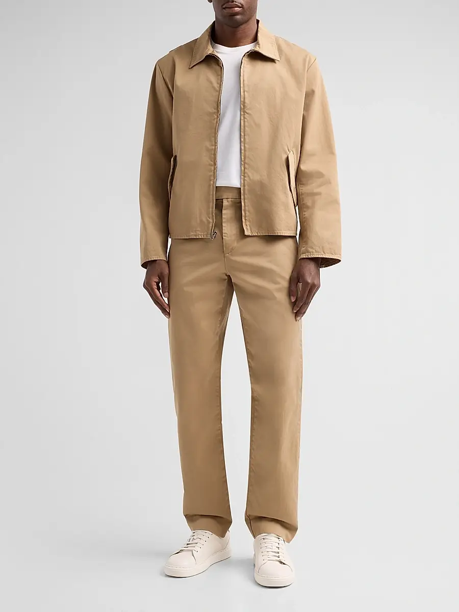 Vince Men's Brushed Twill Field Jacket | Thumbnail 2 Vince Men's Brushed Twill Field Jacket | Thumbnail 2