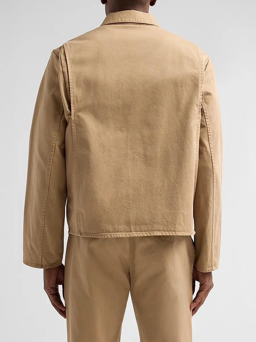 Vince Men's Brushed Twill Field Jacket | Thumbnail 3 Vince Men's Brushed Twill Field Jacket | Thumbnail 3
