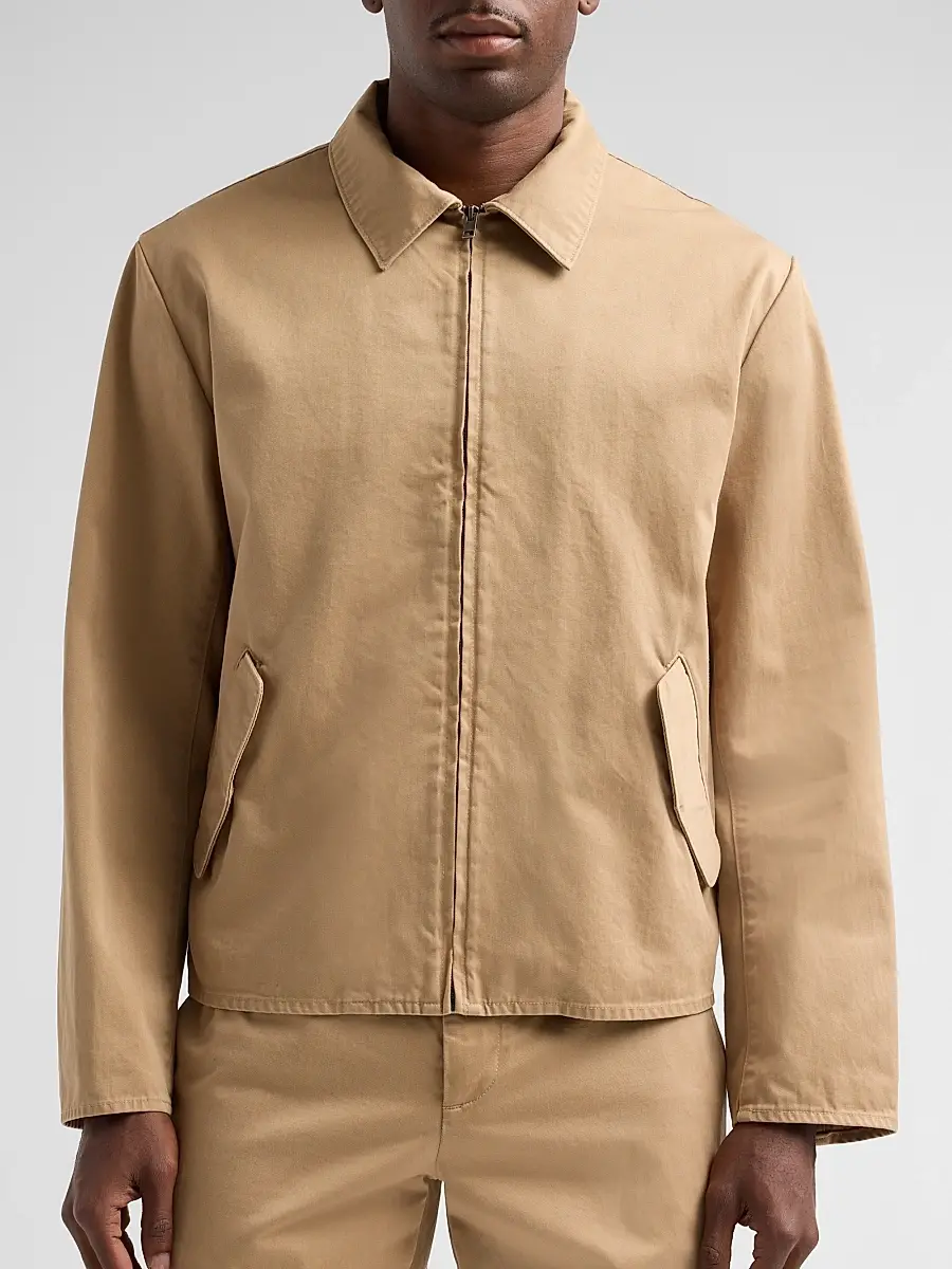 Vince Men's Brushed Twill Field Jacket | Thumbnail 5 Vince Men's Brushed Twill Field Jacket | Thumbnail 5