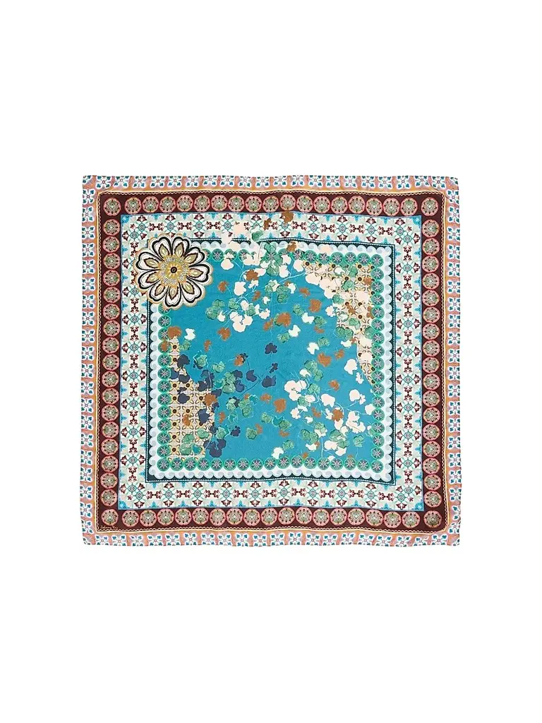Johnny Was Women's Descanso Printed Silk Scarf
