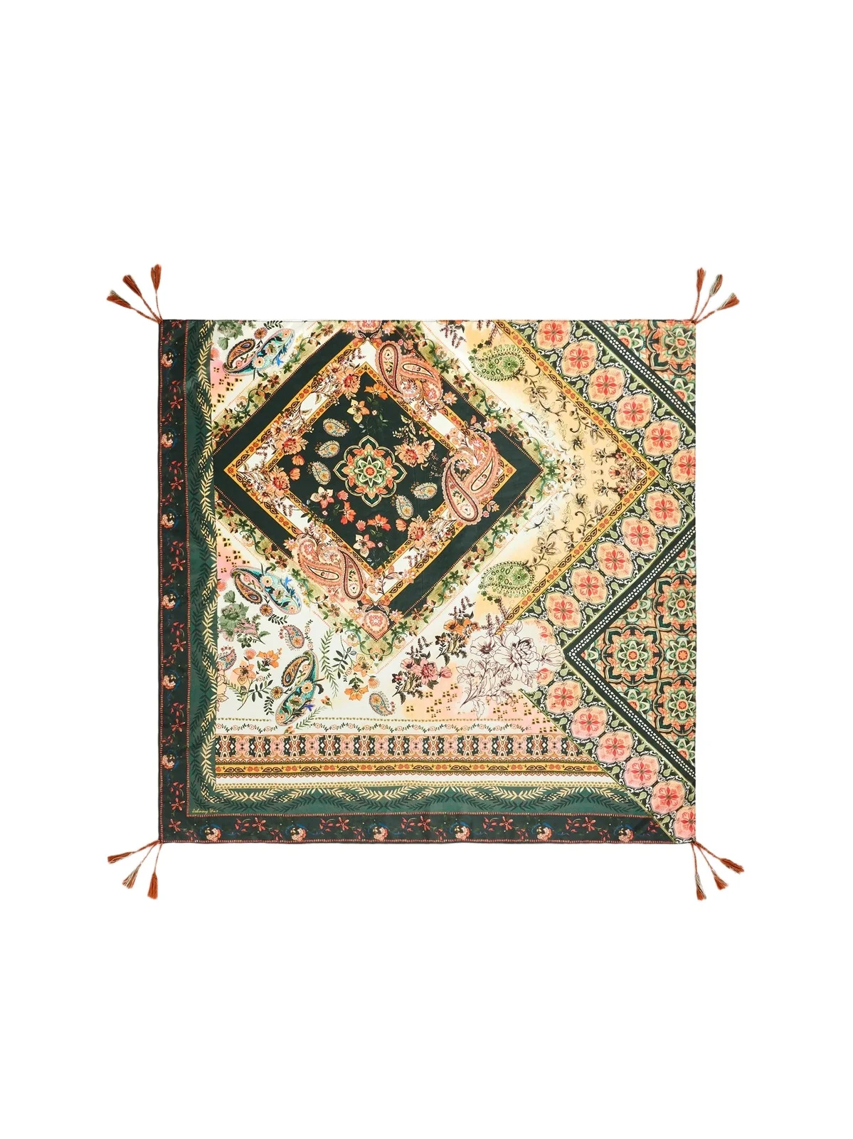 Women's Solana Printed Silk Scarf Women's Solana Printed Silk Scarf