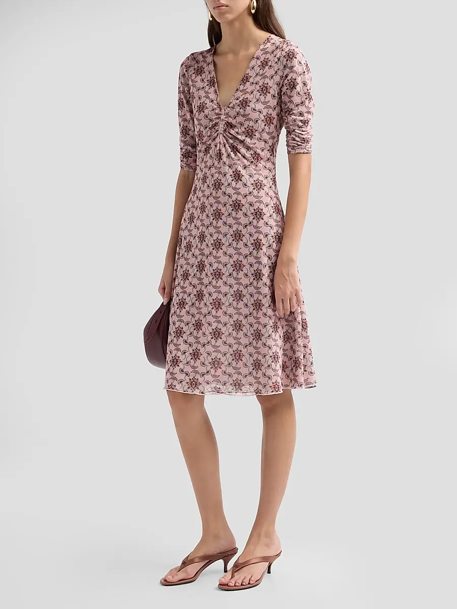 Johnny Was Women's English Fields Lizzeth Reversible Knee-Length Dress | Thumbnail 4 Johnny Was Women's English Fields Lizzeth Reversible Knee-Length Dress | Thumbnail 4