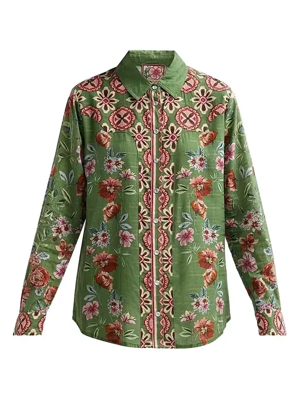 Women's Zarima Vintage Western Shirt Women's Zarima Vintage Western Shirt