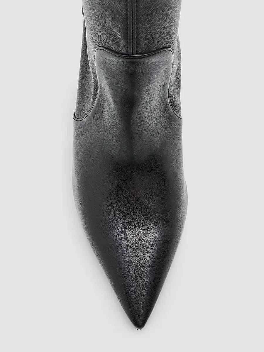 Stuart Weitzman Women's Stuart 75MM Leather Power Boots | Thumbnail 6 Stuart Weitzman Women's Stuart 75MM Leather Power Boots | Thumbnail 6