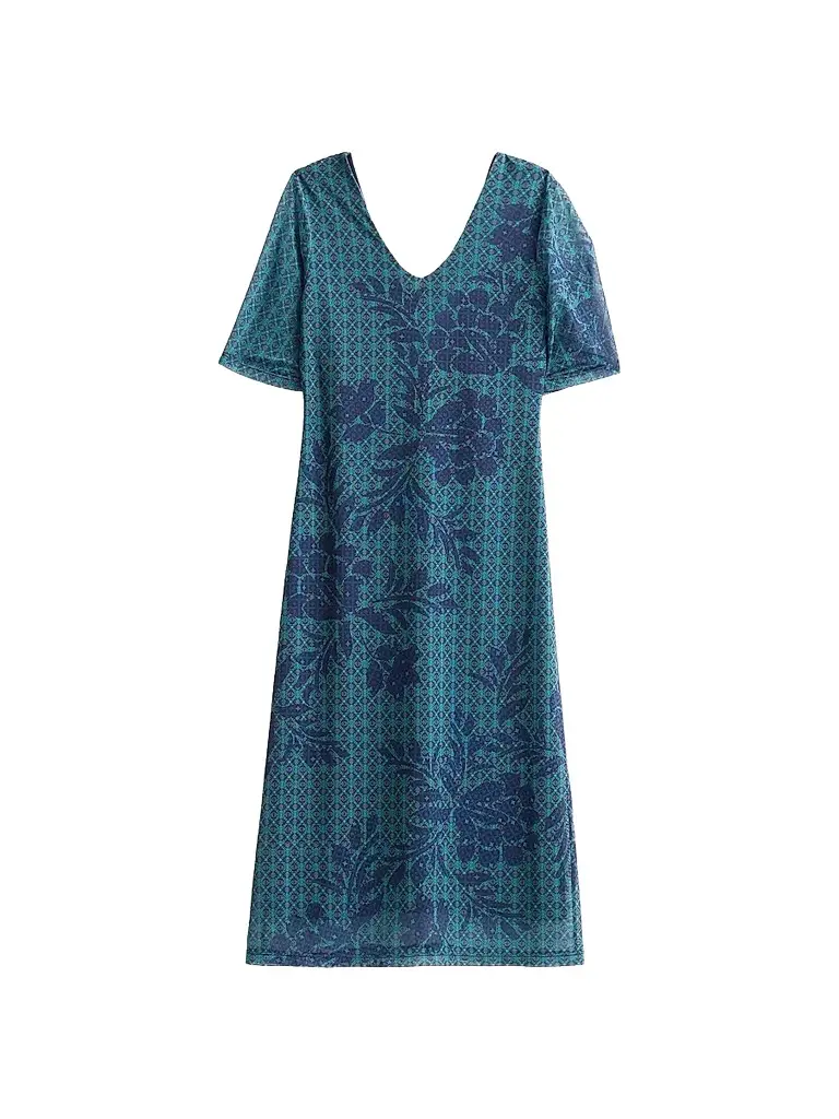Johnny Was Women's Clematisa Floral Geometric Mini Dress