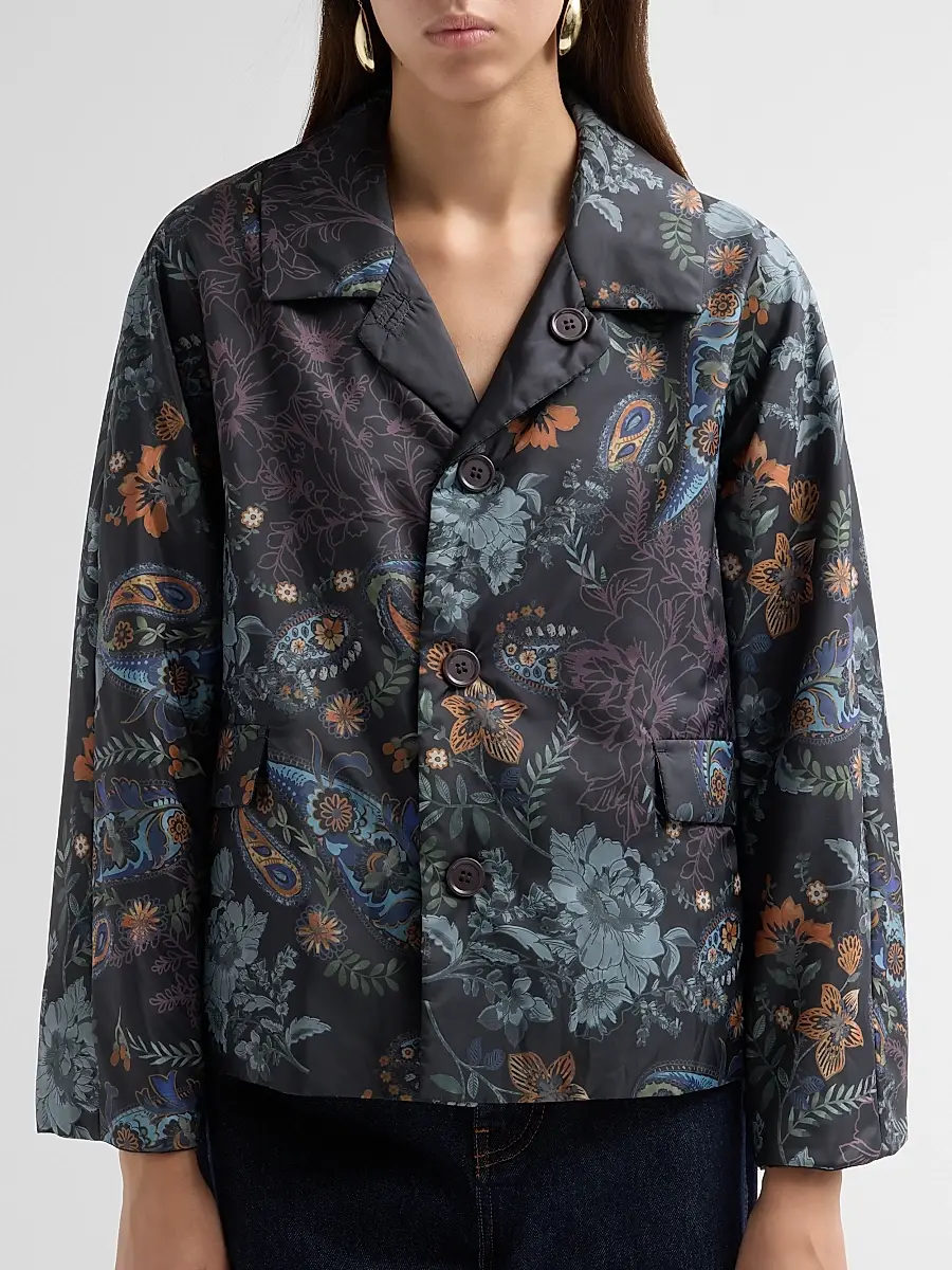 Johnny Was Women's Solana Lightweight Packable Reversible Puffer Jacket | Thumbnail 5