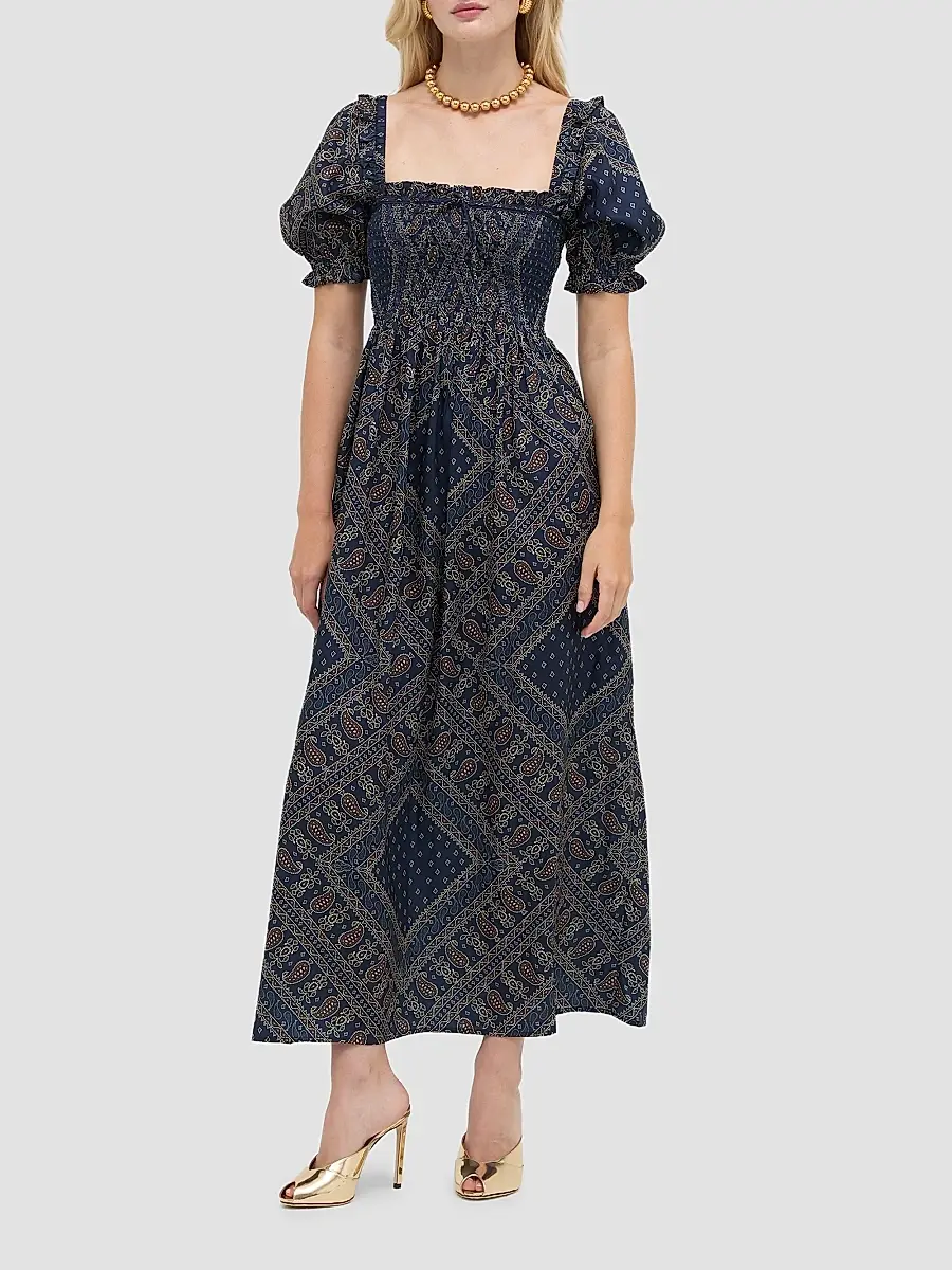 Hill House Home Women's The Scarlett Midi Nap Dress | Thumbnail 2 Hill House Home Women's The Scarlett Midi Nap Dress | Thumbnail 2