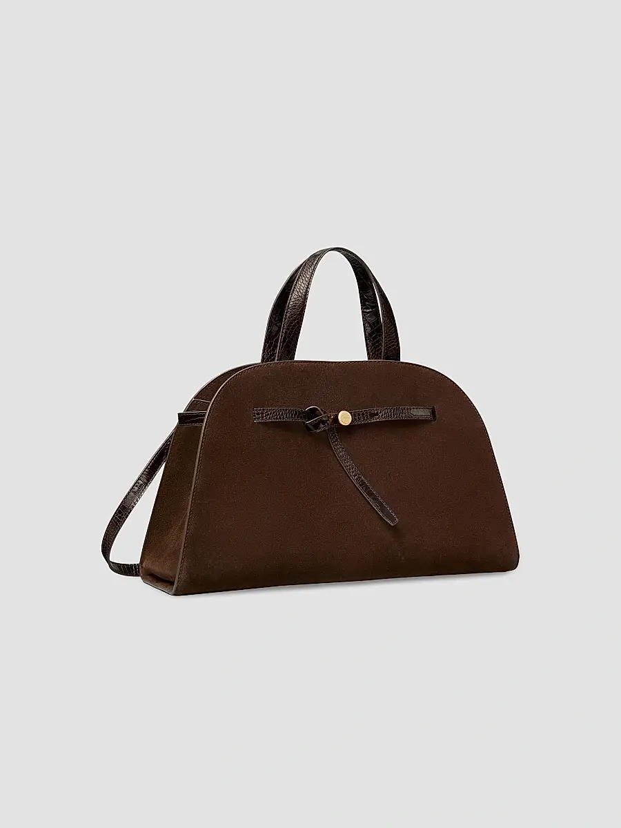 Tory Burch Women's Romy Suede Top Handle Bag | Thumbnail 5 Tory Burch Women's Romy Suede Top Handle Bag | Thumbnail 5