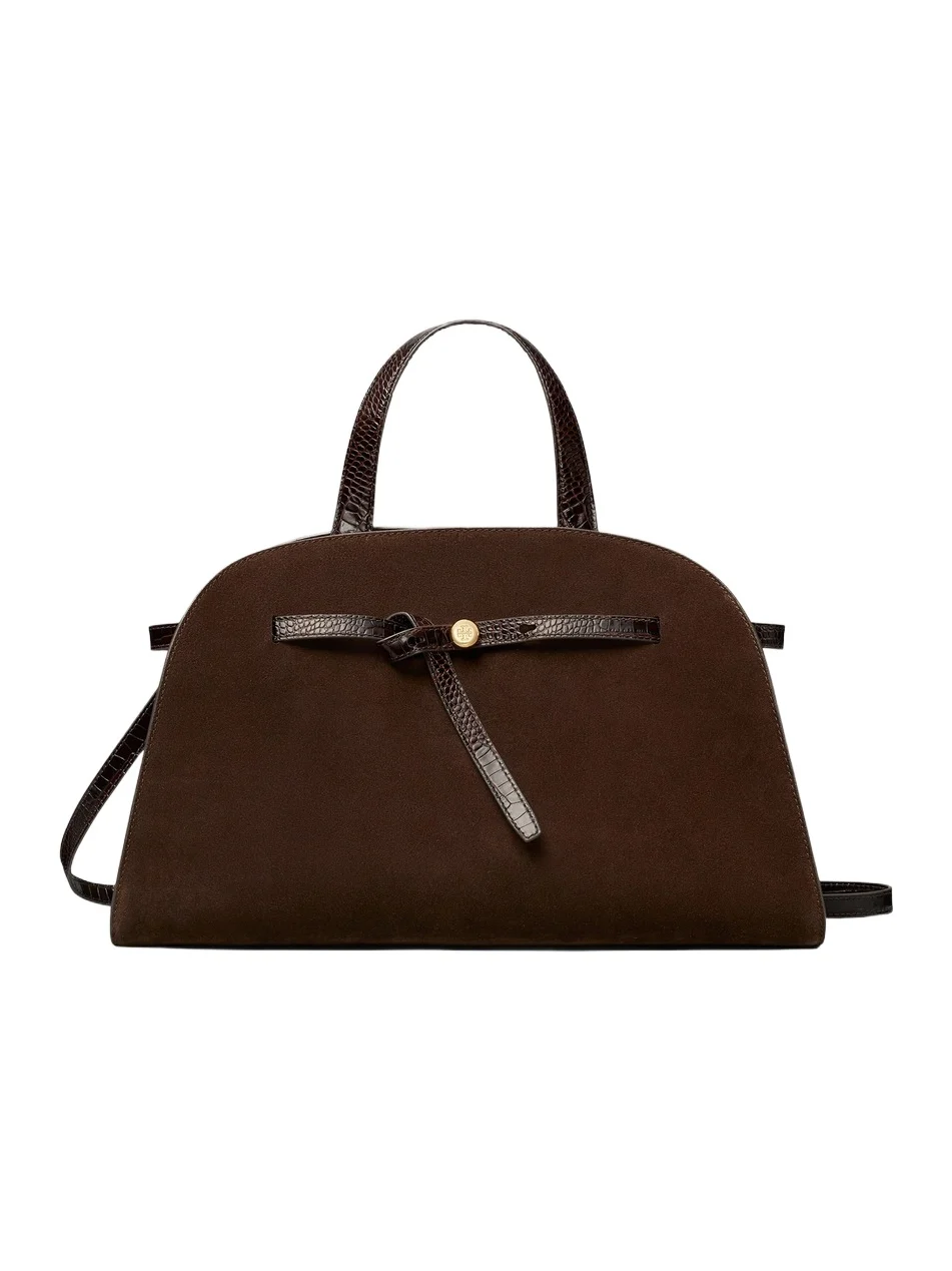 Women's Romy Suede Top Handle Bag