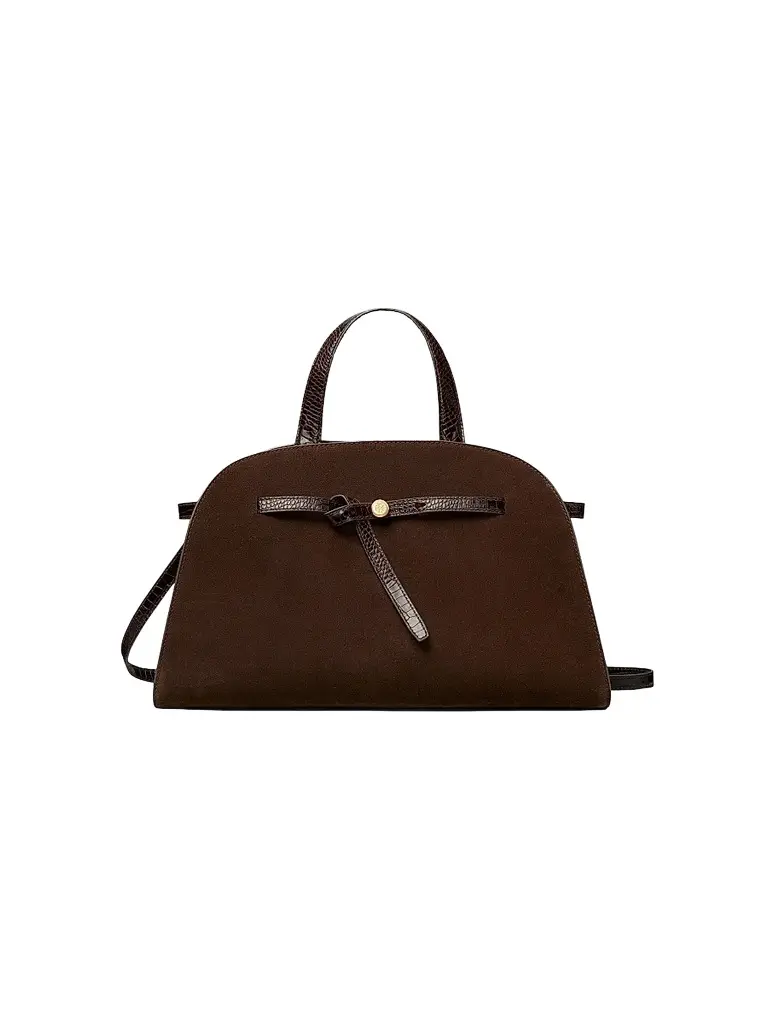 Tory Burch Women's Romy Suede Top Handle Bag