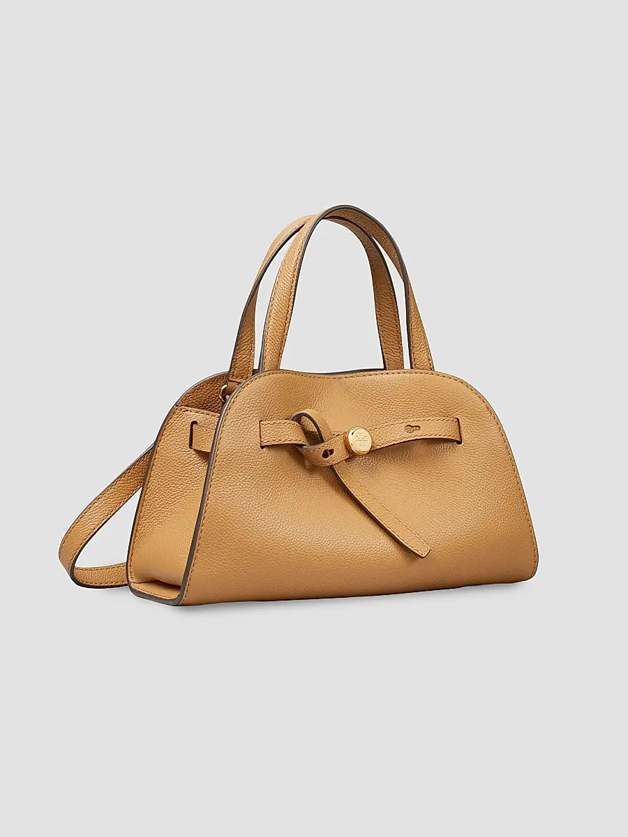 Tory Burch Women's Romy Small Leather Top Handle Bag | Thumbnail 3 Tory Burch Women's Romy Small Leather Top Handle Bag | Thumbnail 3