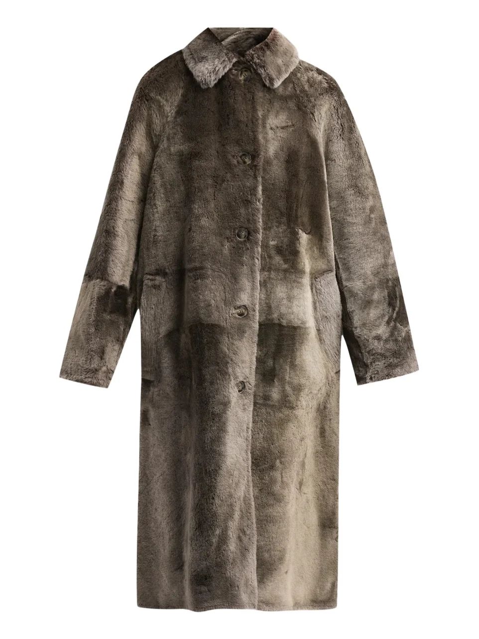 Yves Salomon Women's Manteau Shearling Coat