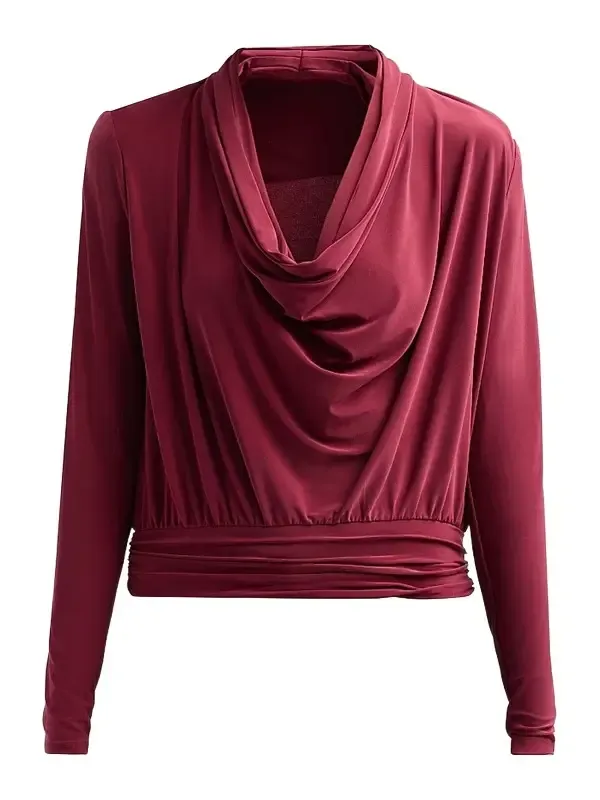 Women's Eden Jersey Long-Sleeve Blouse Women's Eden Jersey Long-Sleeve Blouse