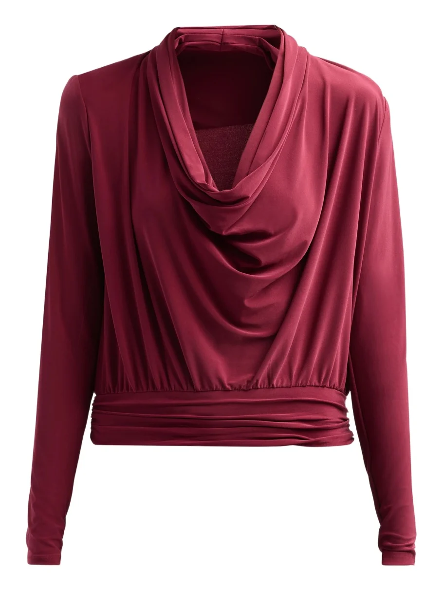 Ramy Brook Women's Eden Jersey Long-Sleeve Blouse