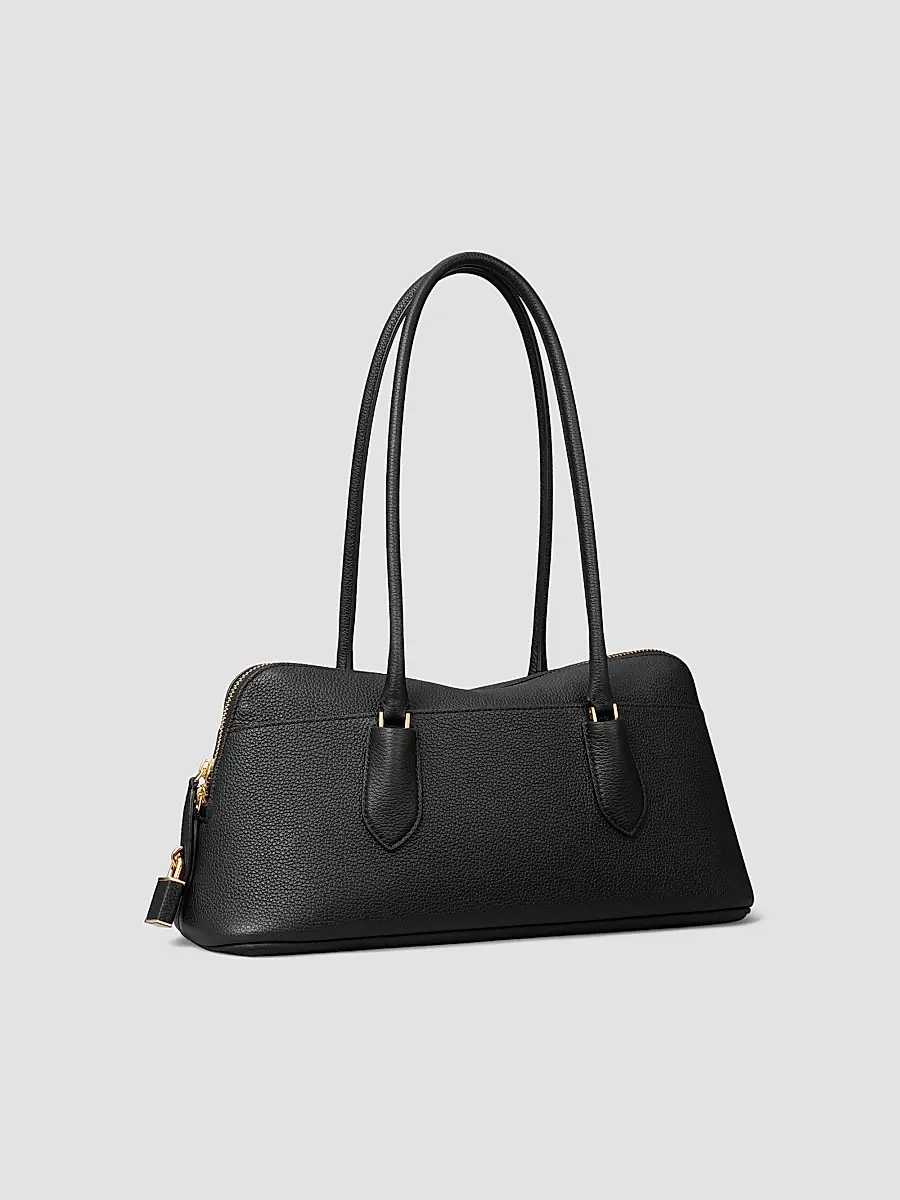 Tory Burch Women's Lock East-West Satchel | Thumbnail 4 Tory Burch Women's Lock East-West Satchel | Thumbnail 4