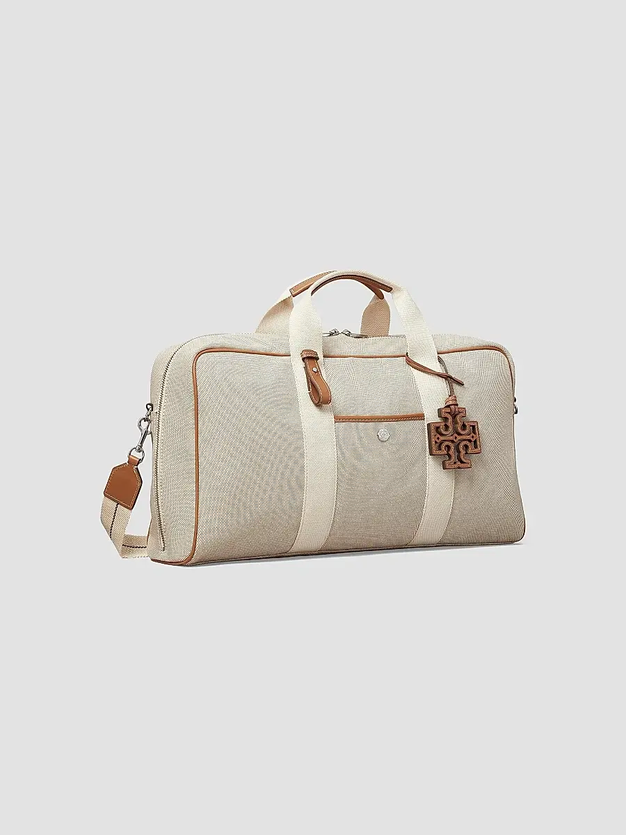 Tory Burch Women's Canvas Pickleball Tote Bag | Thumbnail 3