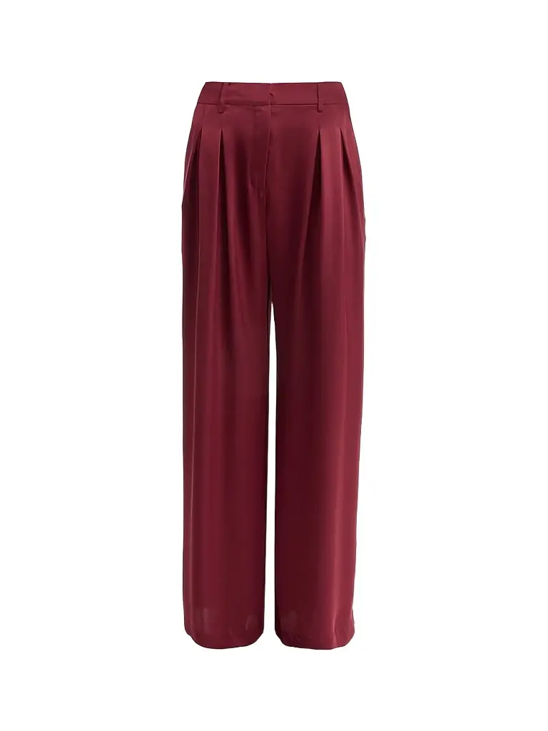 Ramy Brook Women's Oscar Pleated Wide-Leg Pants