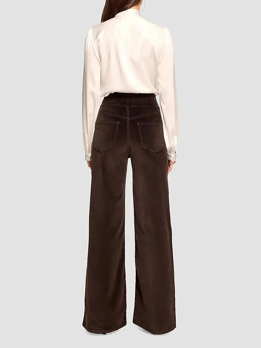 Ramy Brook Women's Liv Velveteen High-Rise Jeans | Thumbnail 3 Ramy Brook Women's Liv Velveteen High-Rise Jeans | Thumbnail 3