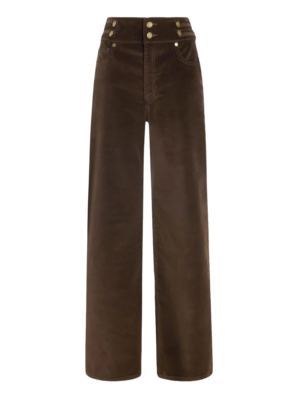 Ramy Brook Women's Liv Velveteen High-Rise Jeans
