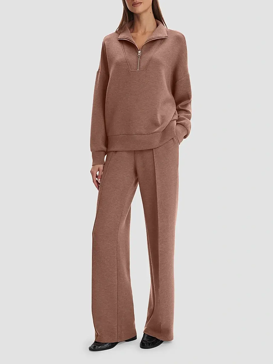 Varley Women's Doublesoft Wide-Leg Pants | Thumbnail 2 Varley Women's Doublesoft Wide-Leg Pants | Thumbnail 2