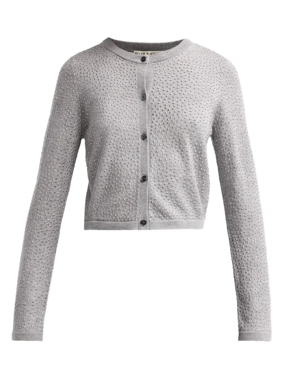 Women's Carson Embellished Wool Cardigan Women's Carson Embellished Wool Cardigan