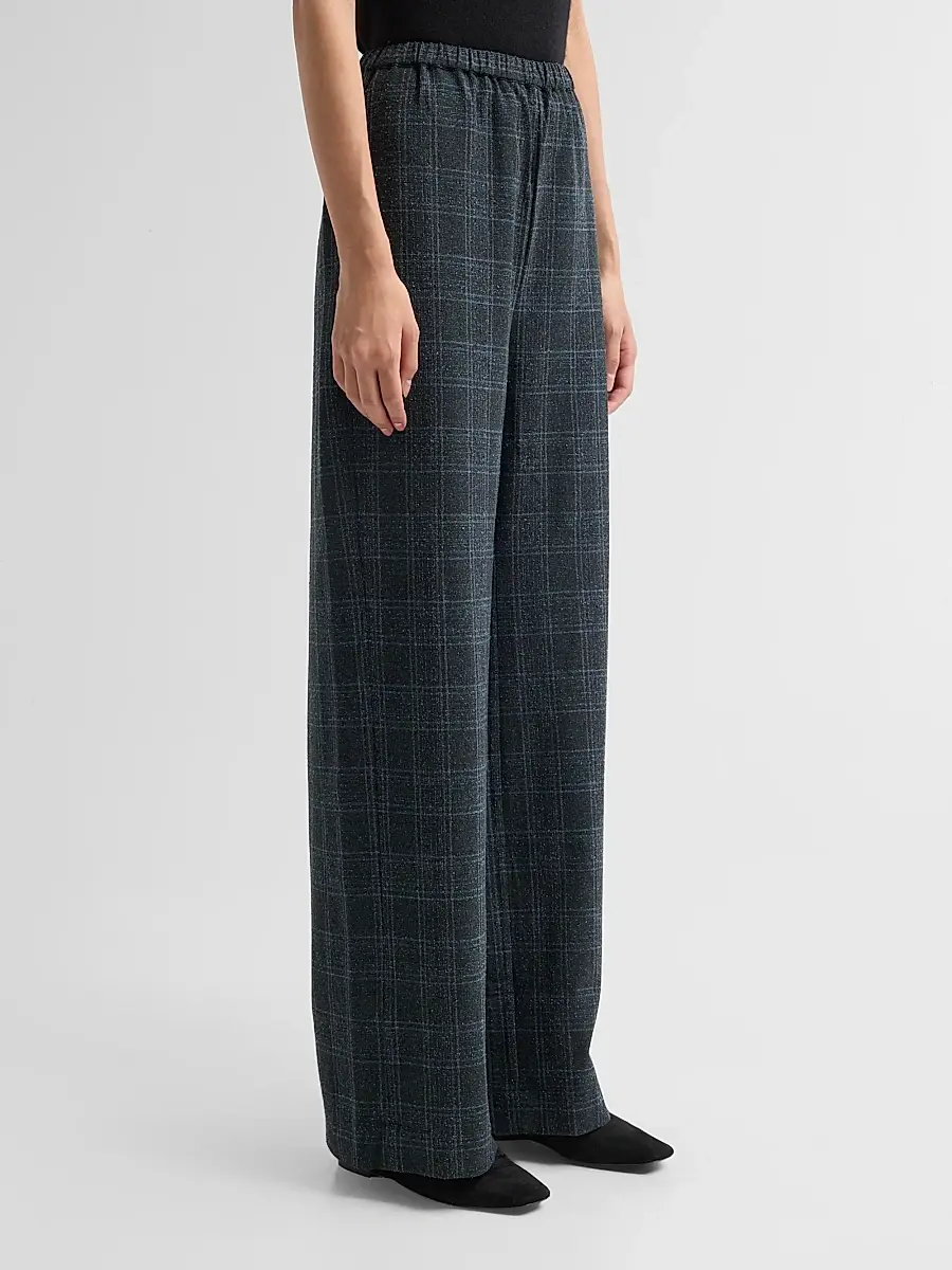 Staud Women's Denali Plaid Pants | Thumbnail 4 Staud Women's Denali Plaid Pants | Thumbnail 4