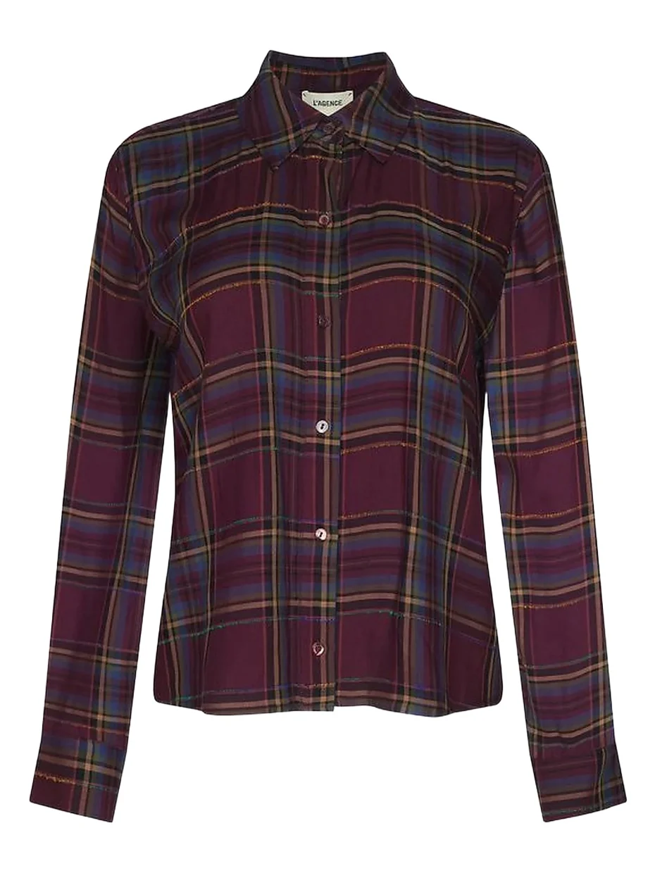 Women's Suzette Plaid Button-Front Shirt