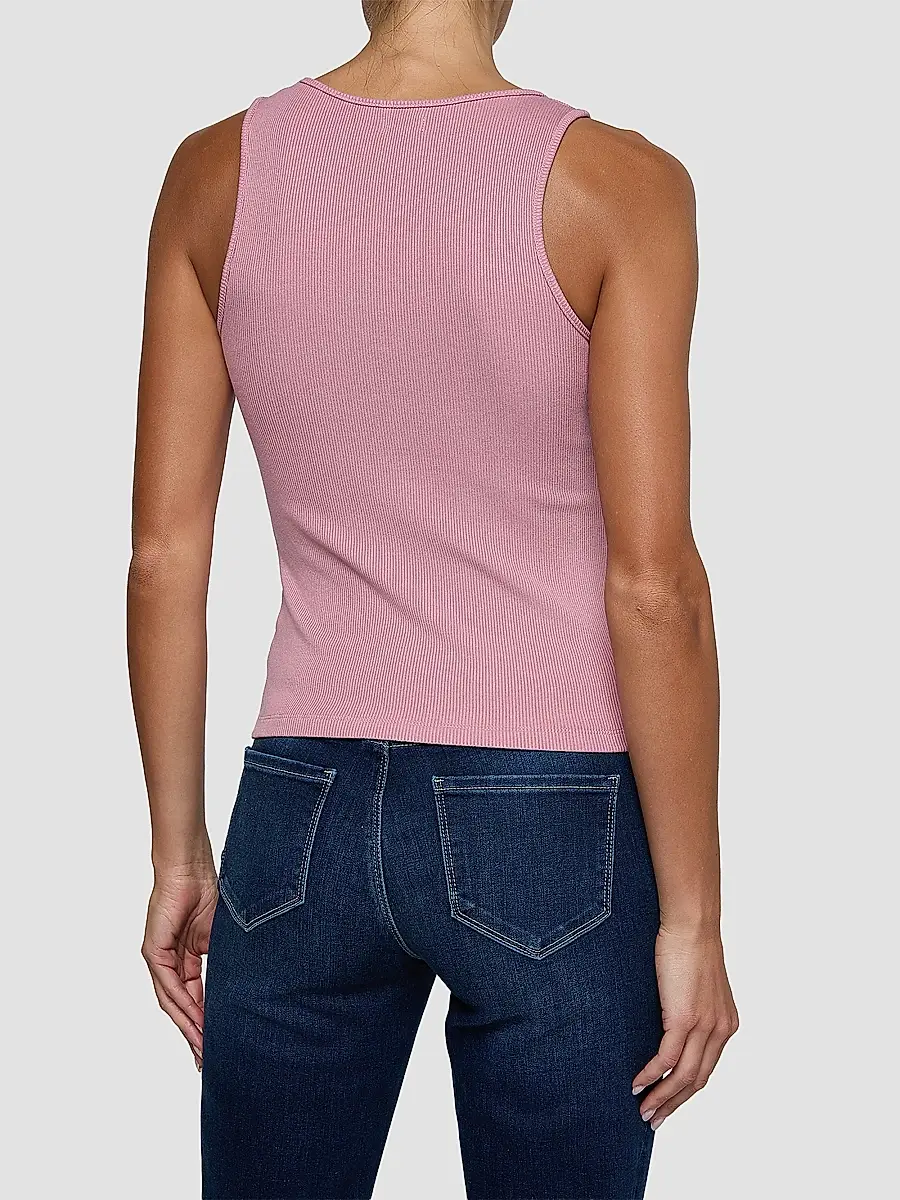 L'Agence Women's Adira Rib-Knit Tank | Thumbnail 3 L'Agence Women's Adira Rib-Knit Tank | Thumbnail 3