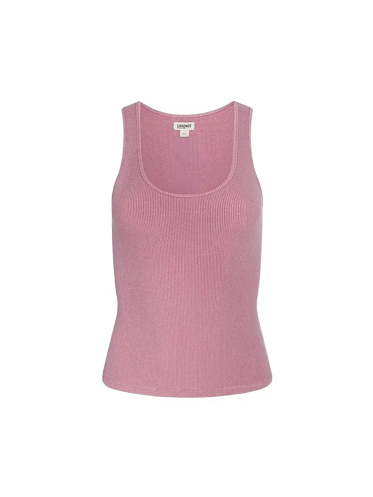 L'Agence Women's Adira Rib-Knit Tank