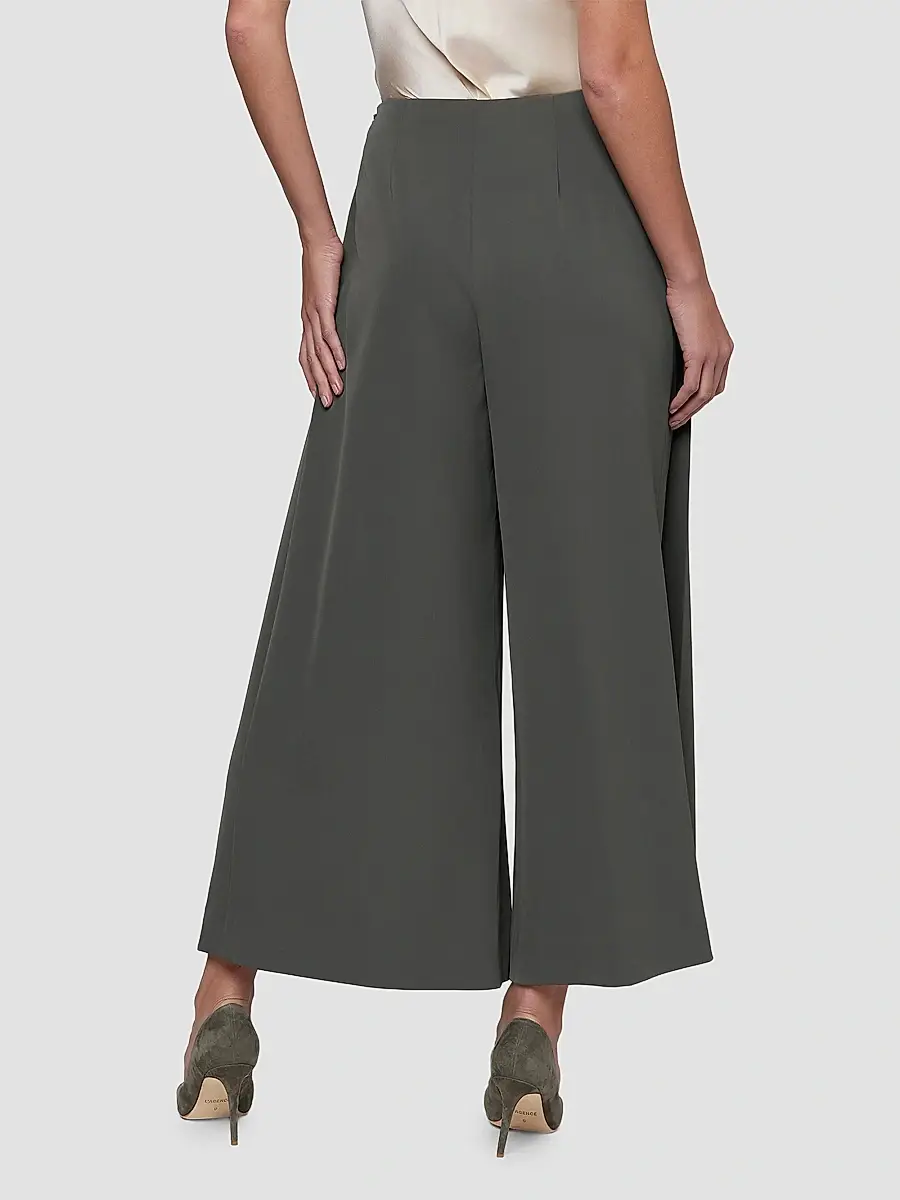L'Agence Women's Novalynn Pleated Crop Pants | Thumbnail 3