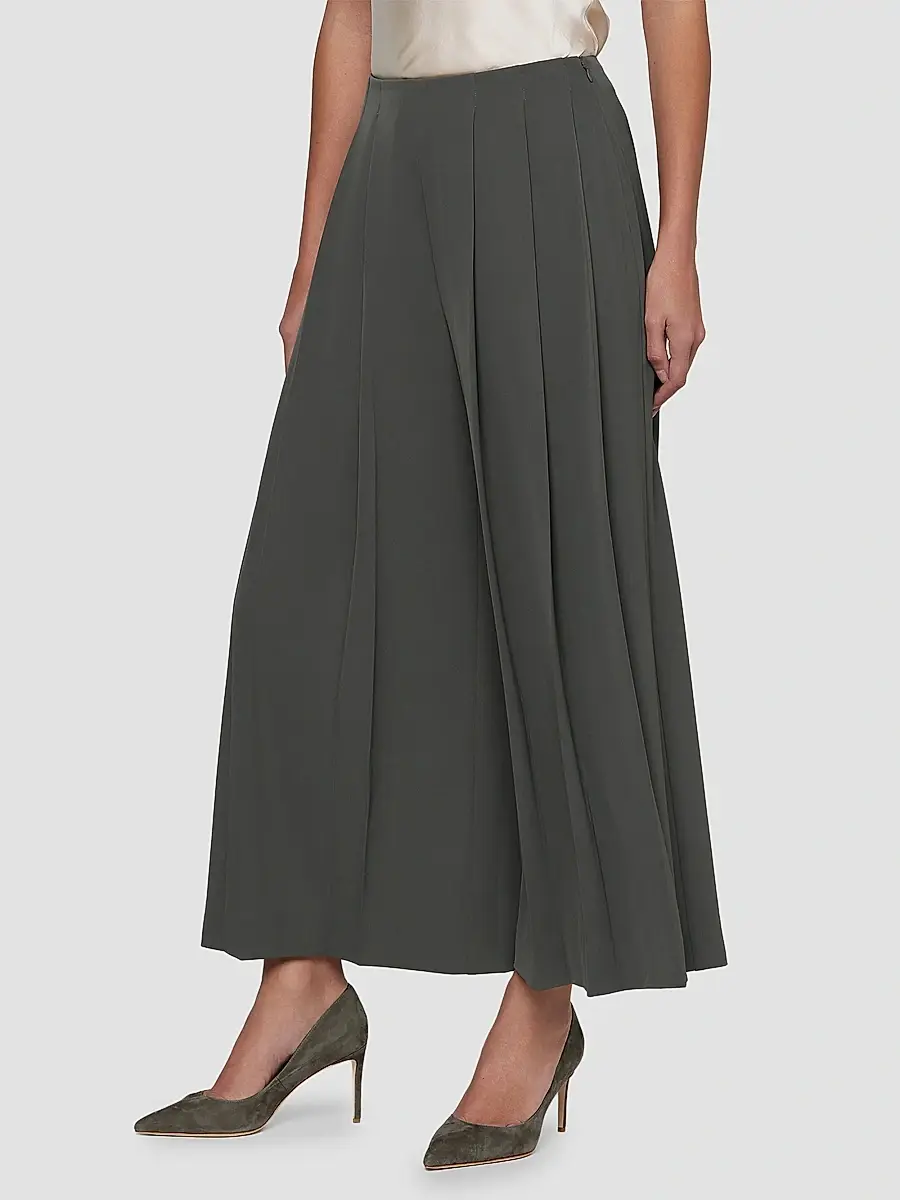 L'Agence Women's Novalynn Pleated Crop Pants | Thumbnail 5