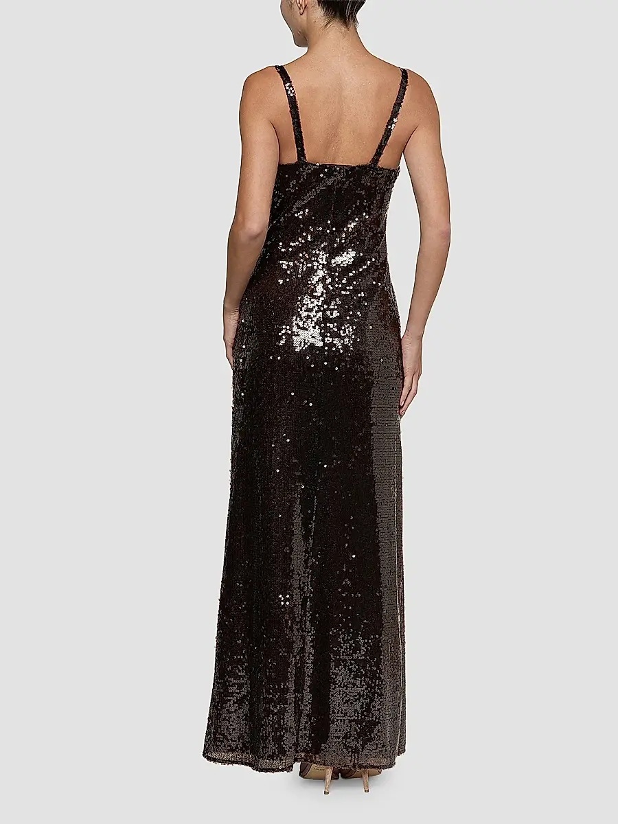 L'Agence Women's Sayla Embellished Maxi Dress | Thumbnail 3
