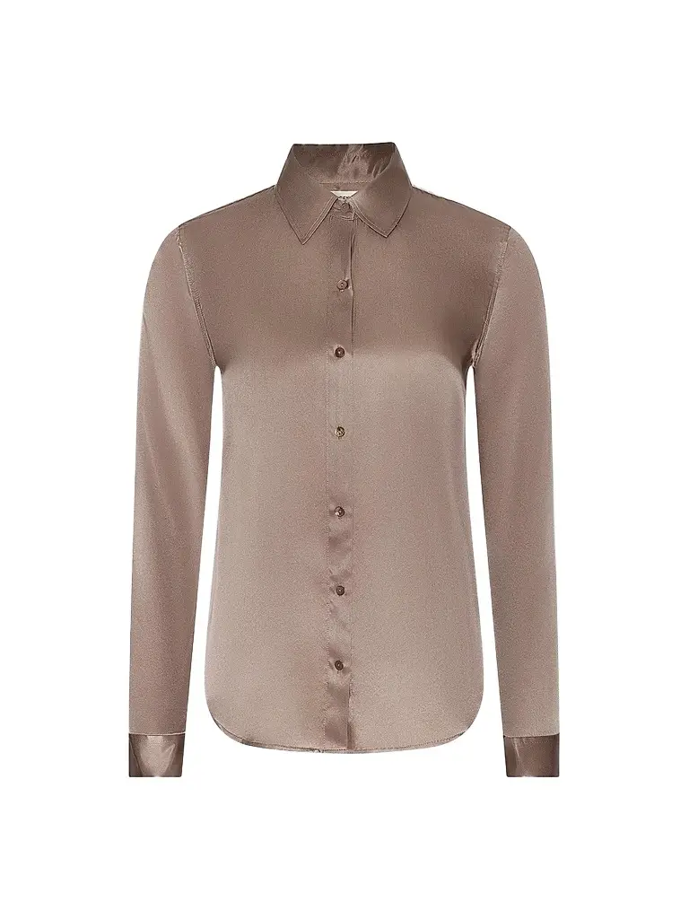 L'Agence Women's Tyler Silk Satin Blouse