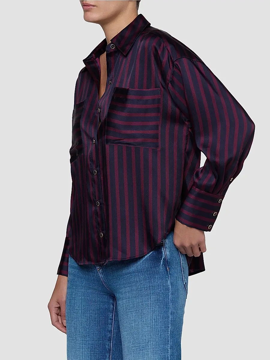 L'Agence Women's Eliora Relaxed Blouse | Thumbnail 5 L'Agence Women's Eliora Relaxed Blouse | Thumbnail 5