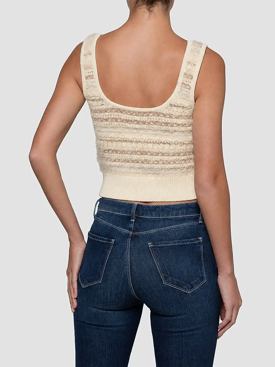 L'Agence Women's Galene Knit Scoopneck Tank | Thumbnail 3 L'Agence Women's Galene Knit Scoopneck Tank | Thumbnail 3