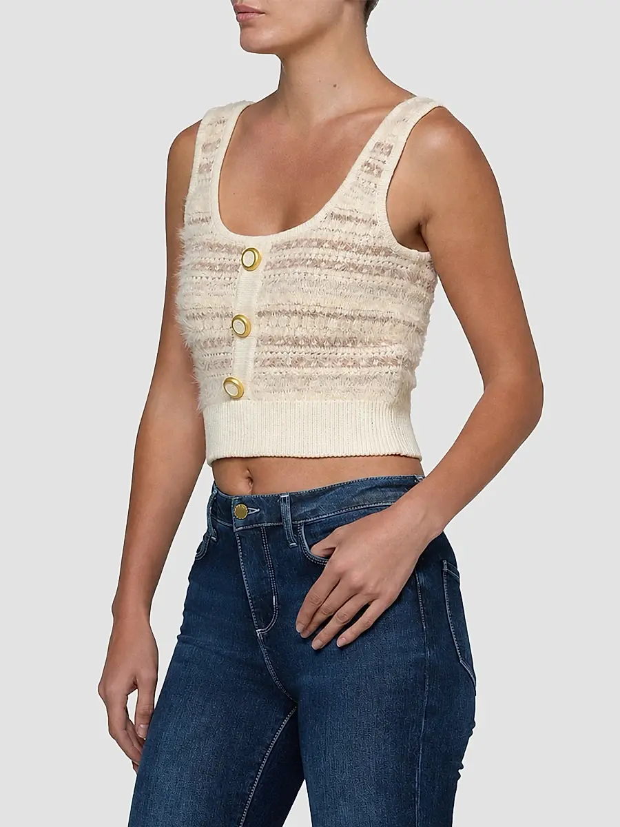 L'Agence Women's Galene Knit Scoopneck Tank | Thumbnail 5 L'Agence Women's Galene Knit Scoopneck Tank | Thumbnail 5