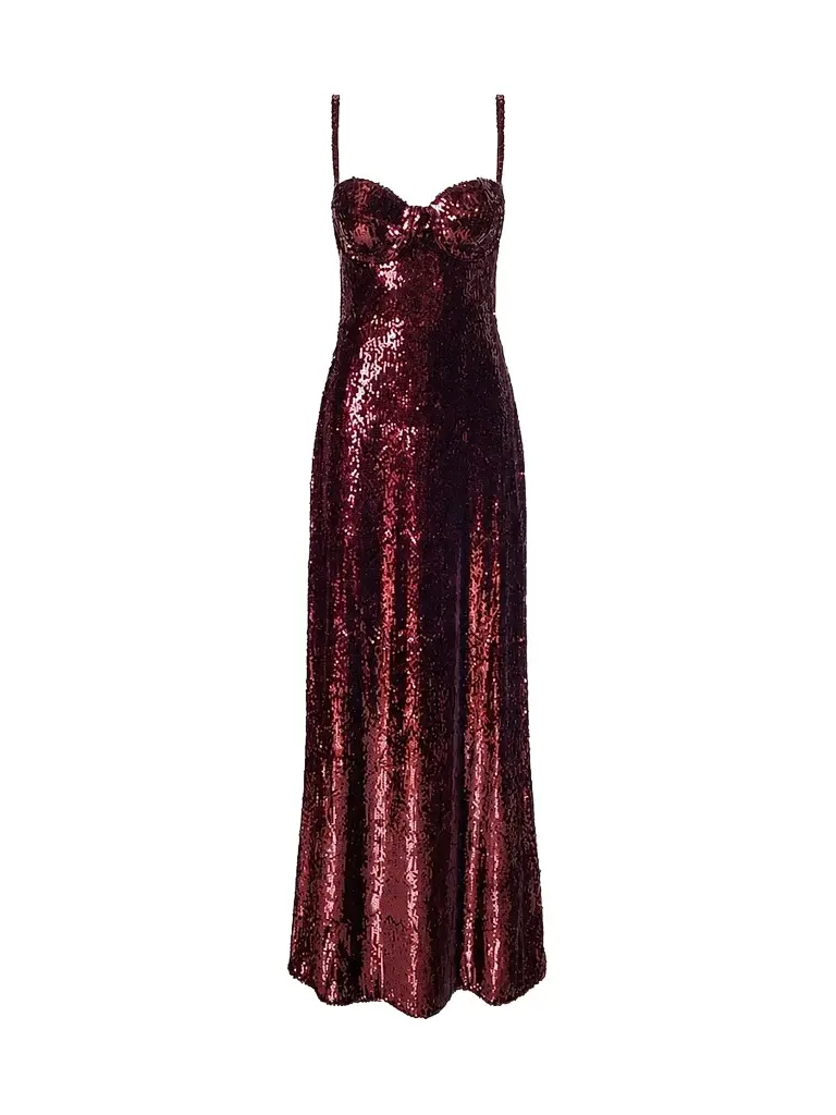 L'Agence Women's Sayla Sequin Gown