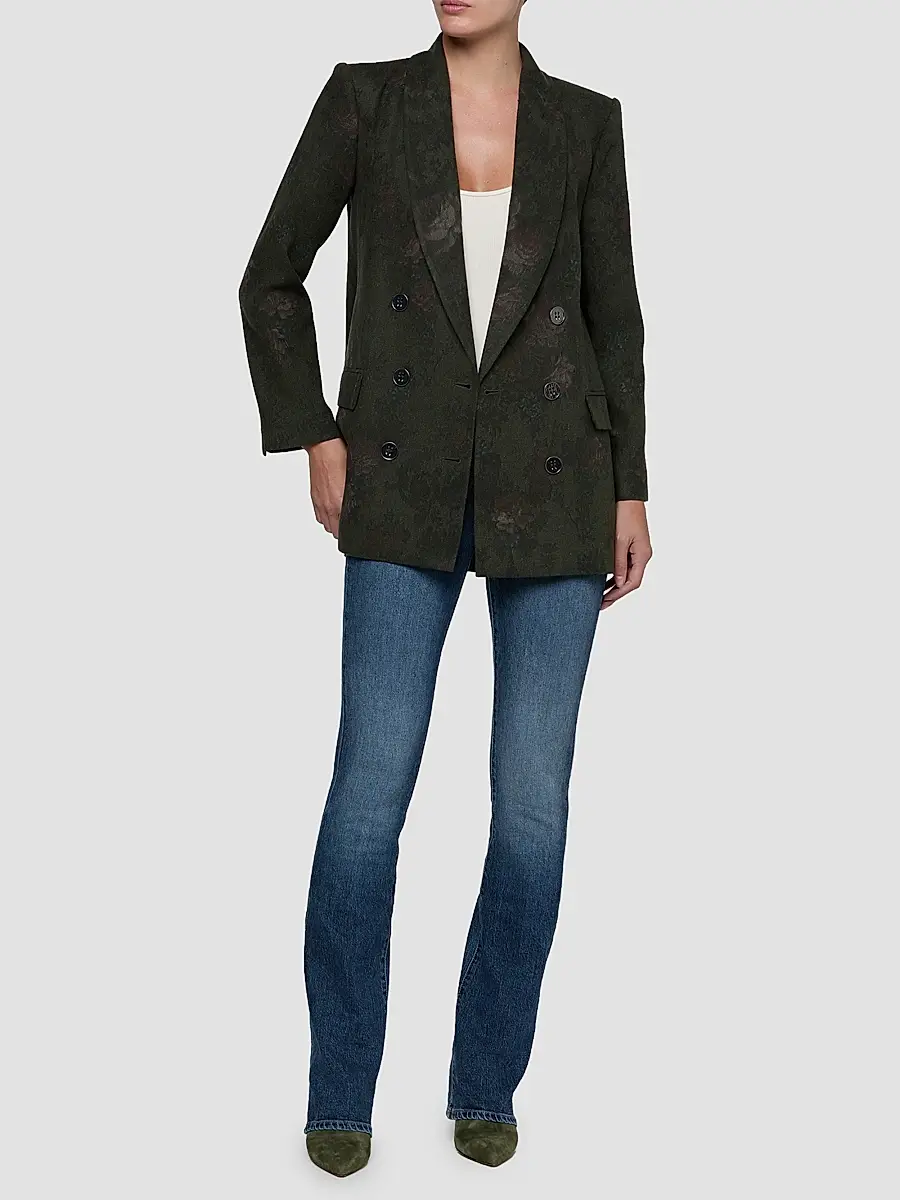L'Agence Women's Jayda Relaxed Double-Breasted Blazer | Thumbnail 2 L'Agence Women's Jayda Relaxed Double-Breasted Blazer | Thumbnail 2