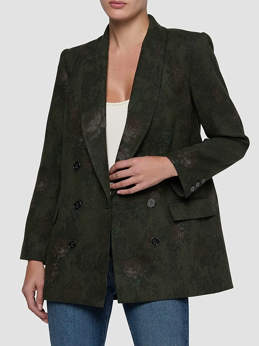 L'Agence Women's Jayda Relaxed Double-Breasted Blazer | Thumbnail 4 L'Agence Women's Jayda Relaxed Double-Breasted Blazer | Thumbnail 4