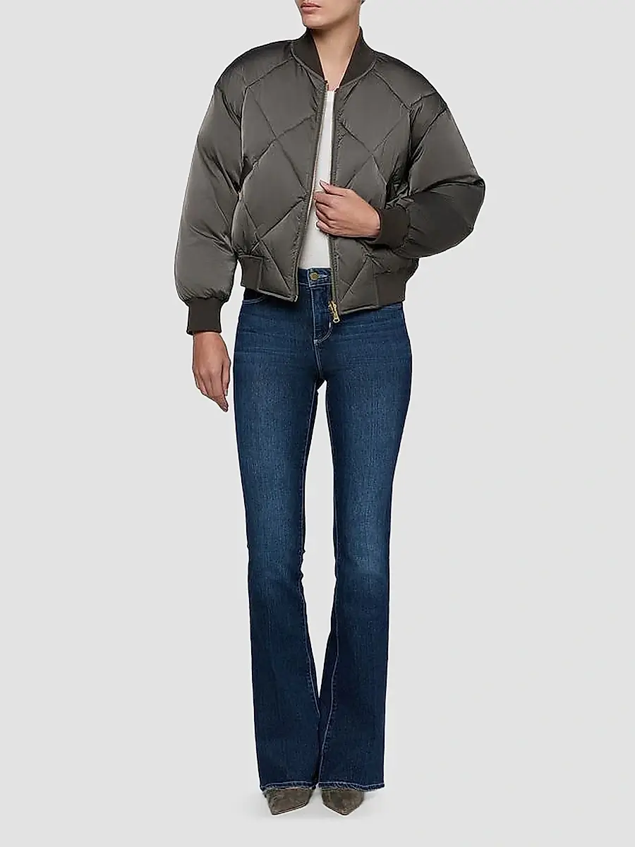 L'Agence Women's Violeta Reversiable Puffer Jacket | Thumbnail 2 L'Agence Women's Violeta Reversiable Puffer Jacket | Thumbnail 2